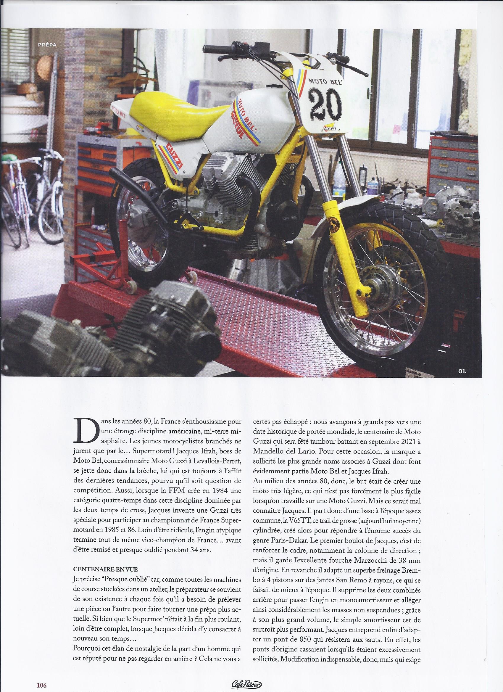 Café Racer Off Road Nov-Déc 2020 Article Motobel