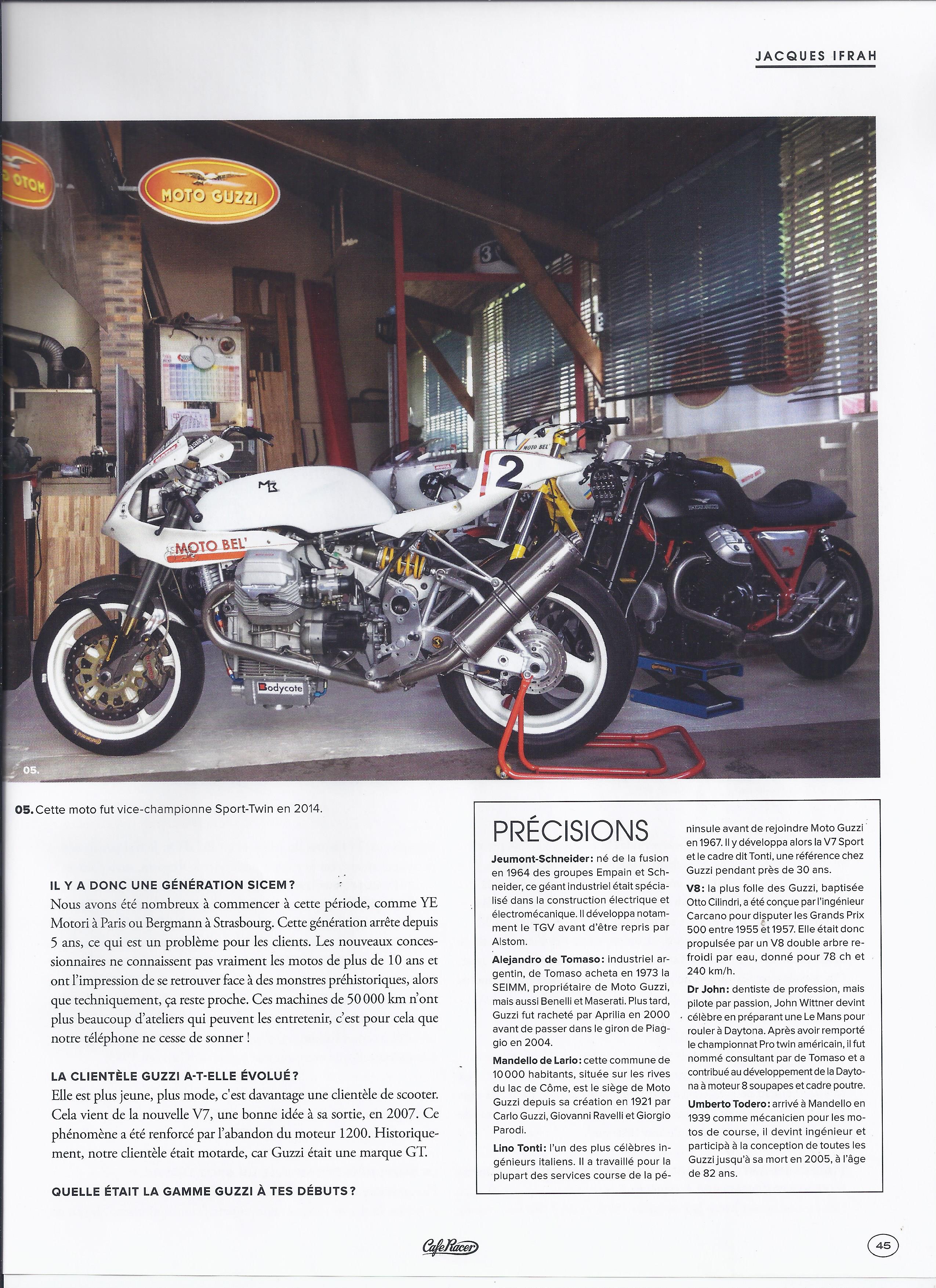 Café Racer Mars Avril 2021 Article Motobel