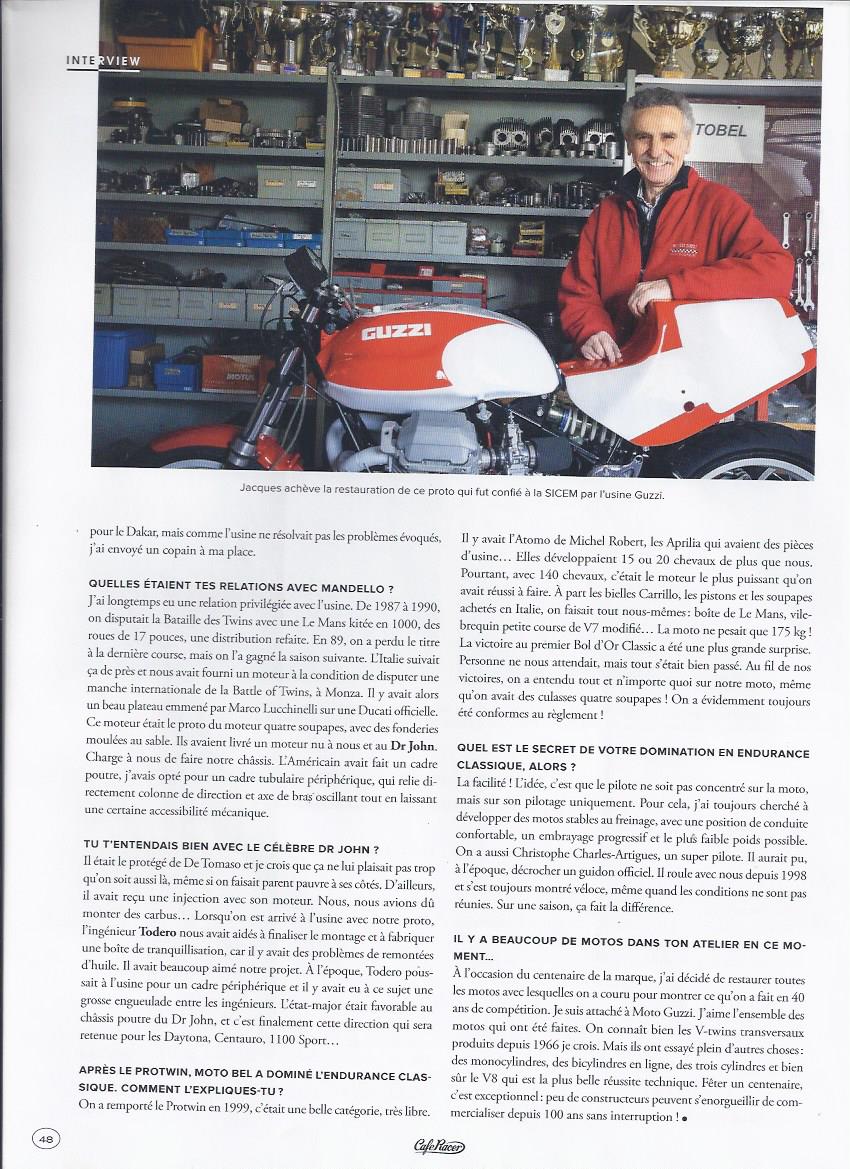 Café Racer Mars Avril 2021 Article Motobel