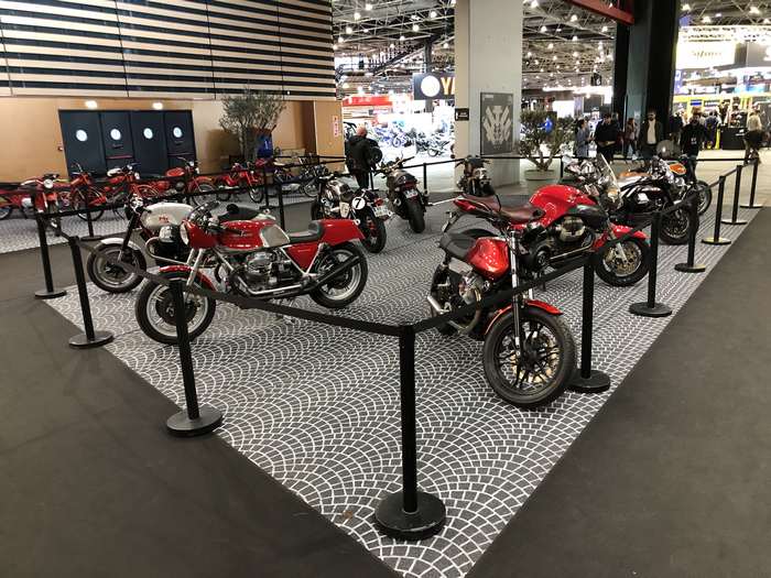 SALON DE LYON 2022 CENTENAIRE GUZZI