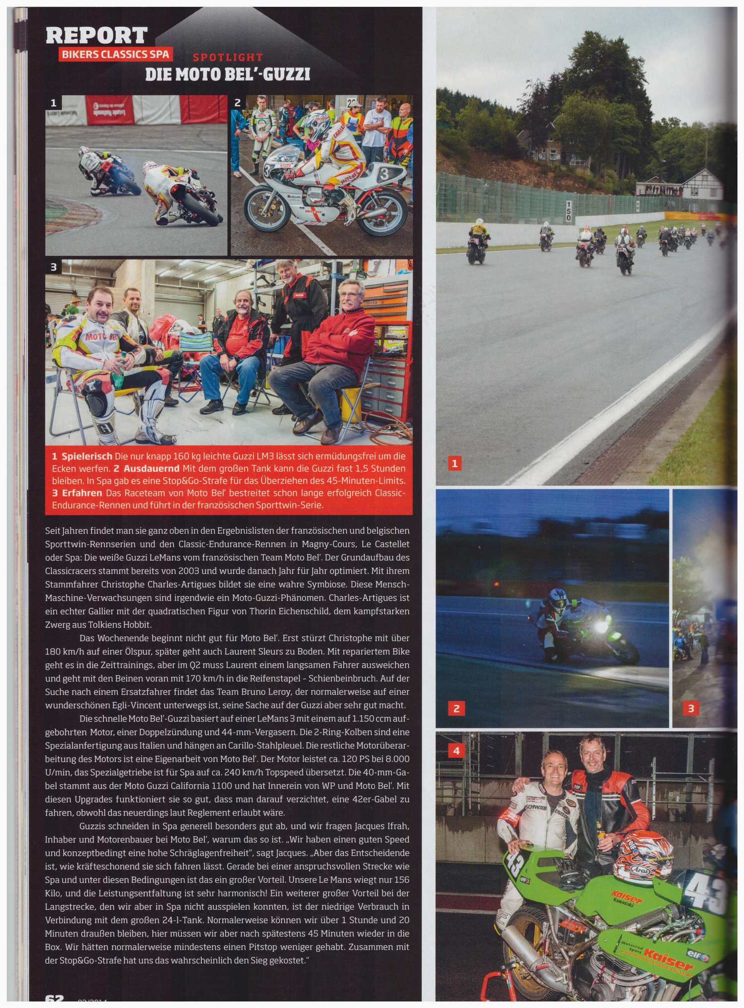 Article Fast Bike sur Team Moto Bel'