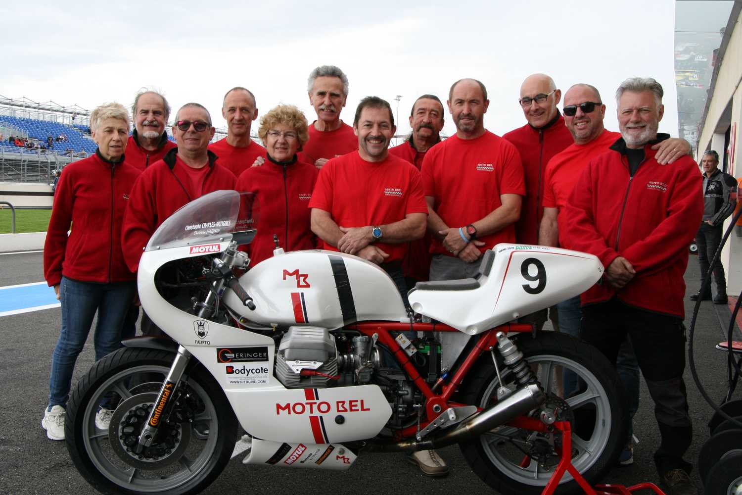 le castellet EELC 2019 Team MOTOBEL