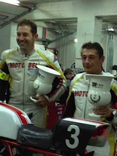 MotoBel Imola 2012 Christophe et Laurent