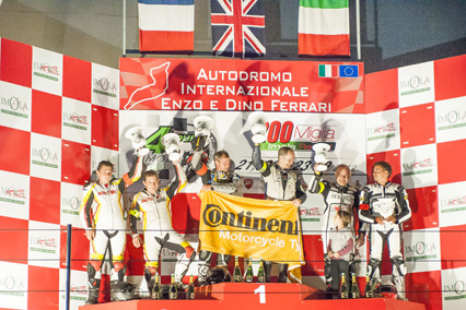 MotoBel Podium Imola 2012