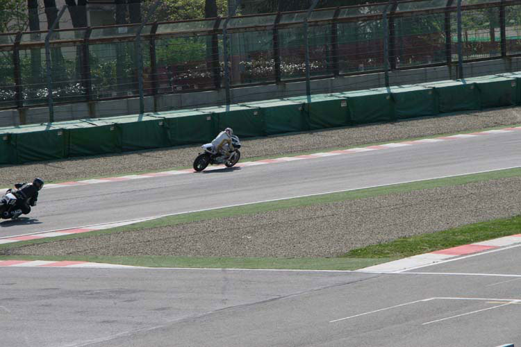 La Moto Bel en piste à Imola
