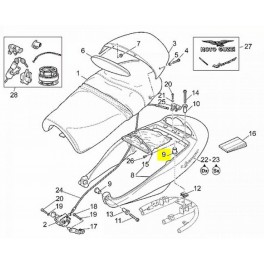 Caoutchouc Selle V11