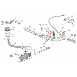 Ressort Pédale Frein Arrière