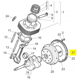 Vis Volant Moteur 8*25 Vis Volant Moteur 8*25
