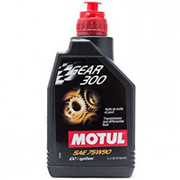 Motul Huile Synthese Gear 300 Boite ou Pont 75W90 Bidon 1L Motul Huile Synthese Gear 300 Boite ou Pont 75W90 Bidon 1L
