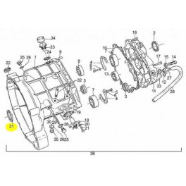 Joint Spy Entrée Boite de Vitesses 850-1000-1100 Viton