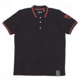 Polo Homme "Moto Guzzi Classic" noir