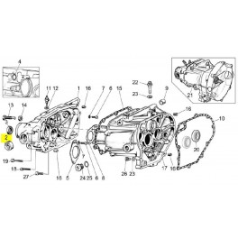 Roulement Bras Oscillant V50 - V65 - V75 - V7 - Nevada - Breva Roulement Bras Oscillant V50 - V65 - V75 - V7 - Nevada - Breva