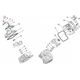 Vis M5x10 fixation protège bougie