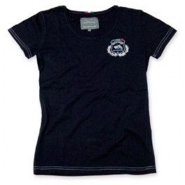 T‐shirt Blason Noir Femme Taille S