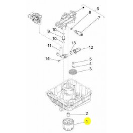 Filtre Huile 1400