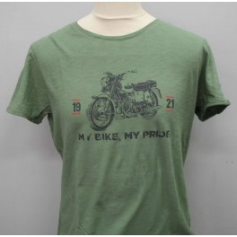 T-shirt Homme "My Bike My Pride" Vert