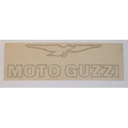 Autocol. réservoir MOTO GUZZI découpé or