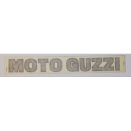 Autocollant réservoir MOTO GUZZI bordeaux et or