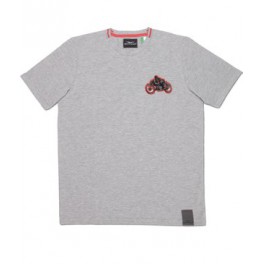 T-SHIRT GARAGE GRIS HOMME 