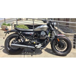 Silencieux Mistral V9 inox conique peint en noir