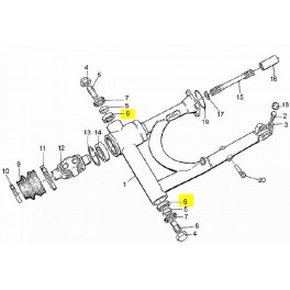 Roulement bras oscillant