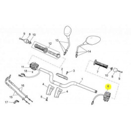 Commodo Gauche  1100 Breva 2007 - 1200 Breva - Norge - Stelvio