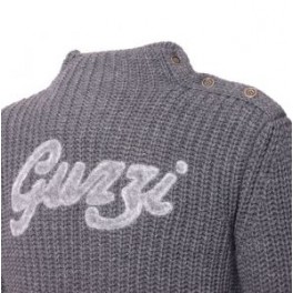 Pull gris Guzzi en mailles