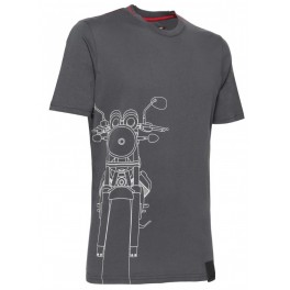 Tee-shirt Moto Guzzi V7 Shape Gris taille XXL 606744M05 Tee-shirt Moto Guzzi V7 Shape Gris taille XXL 606744M05
