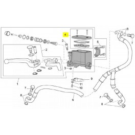 Couvercle Maître-cylindre Frein Avant 