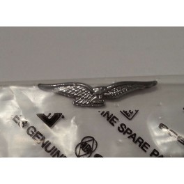 Sigle Aigle argenté 45 mm x 8 mm