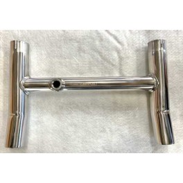 Interconnexion Echappement Inox Poli 1100 California EV avec lambda Interconnexion Echappement Inox Poli 1100 California EV avec lambda