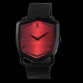 Montre NEPTO Shield Black Eleganza - Bracelet Mesh Metal