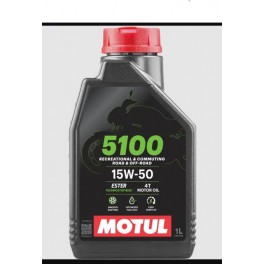 Motul Huile Moteur 5100 15w50 Bidon 1 L