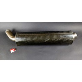 Silencieux V11 Inox Carbone Droit occasion