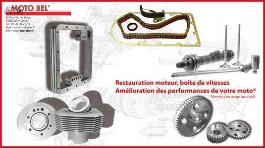 Préparation moteur Moto Bel'